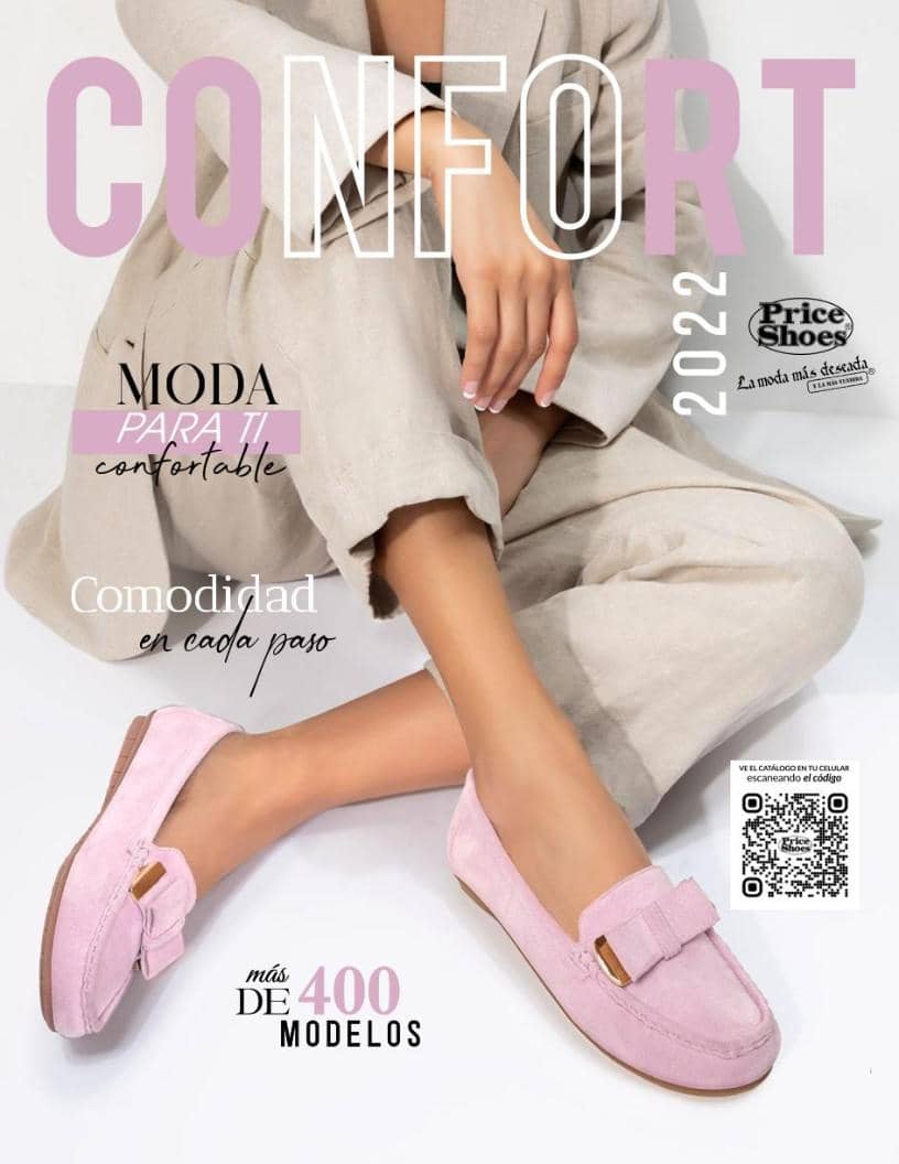 catalogo price shoes coleccion confort mexico 2022