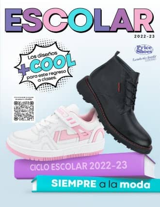 catalogo price shoes escolar 2022 2023 mexico