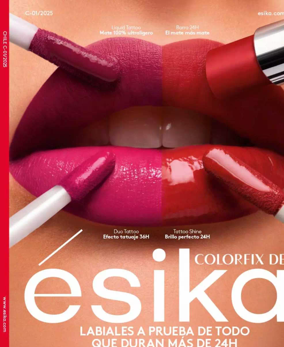 catalogo esika campaña 1 2025 chile