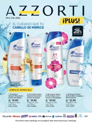 catalogo azzorti plus campaña 16 2024 peru