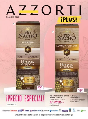 catalogo azzorti plus campaña 8 2025 peru