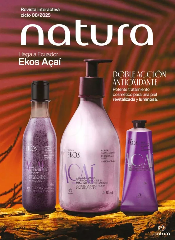 catalogo natura ciclo 8 2025 ecuador