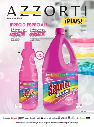 catalogo azzorti plus campaña 10 2025 peru