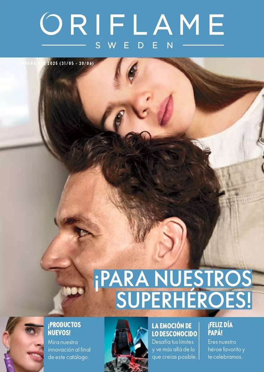 catalogo oriflame campaña 8 2025 mexico