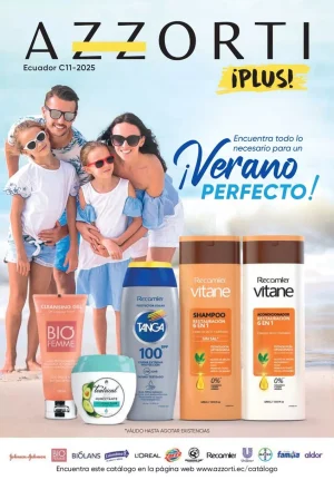 catalogo azzorti plus campaña 11 2025 ecuador