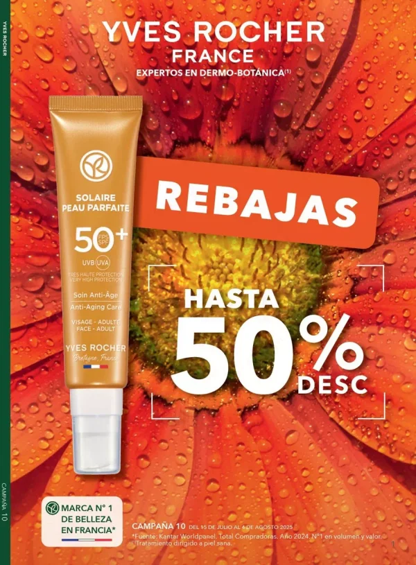 catalogo yves rocher campaña 10 2025 mexico