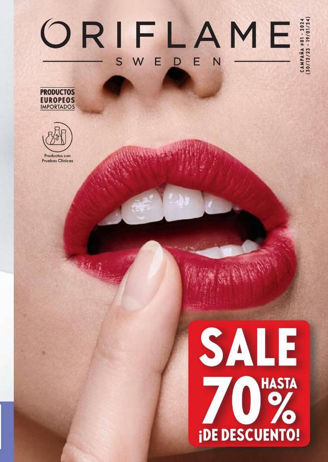 ORIFLAME CAMPAÑA 1 2024 ECUADOR