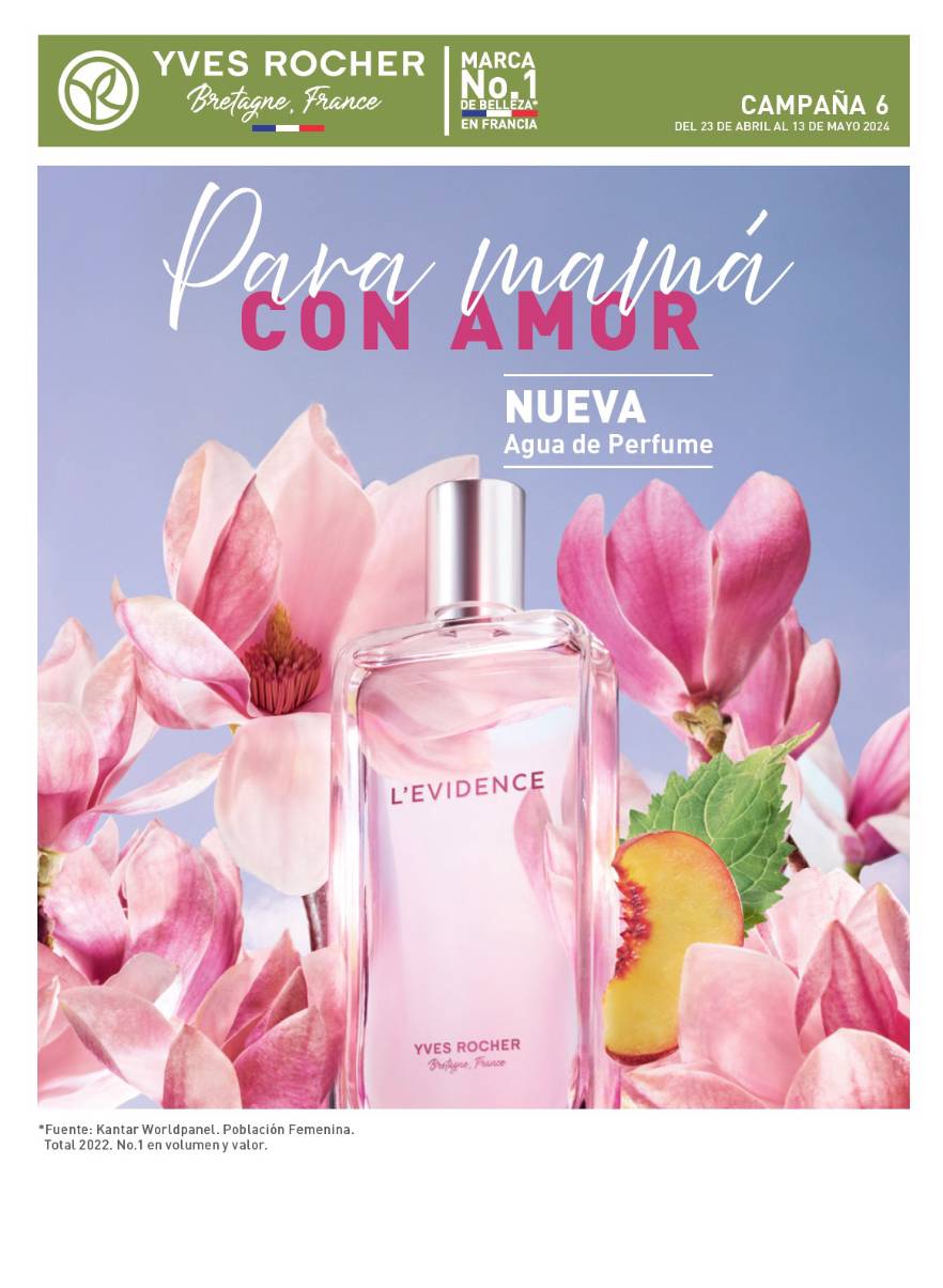 YVES ROCHER CAMPAÑA 6 2024 MÉXICO