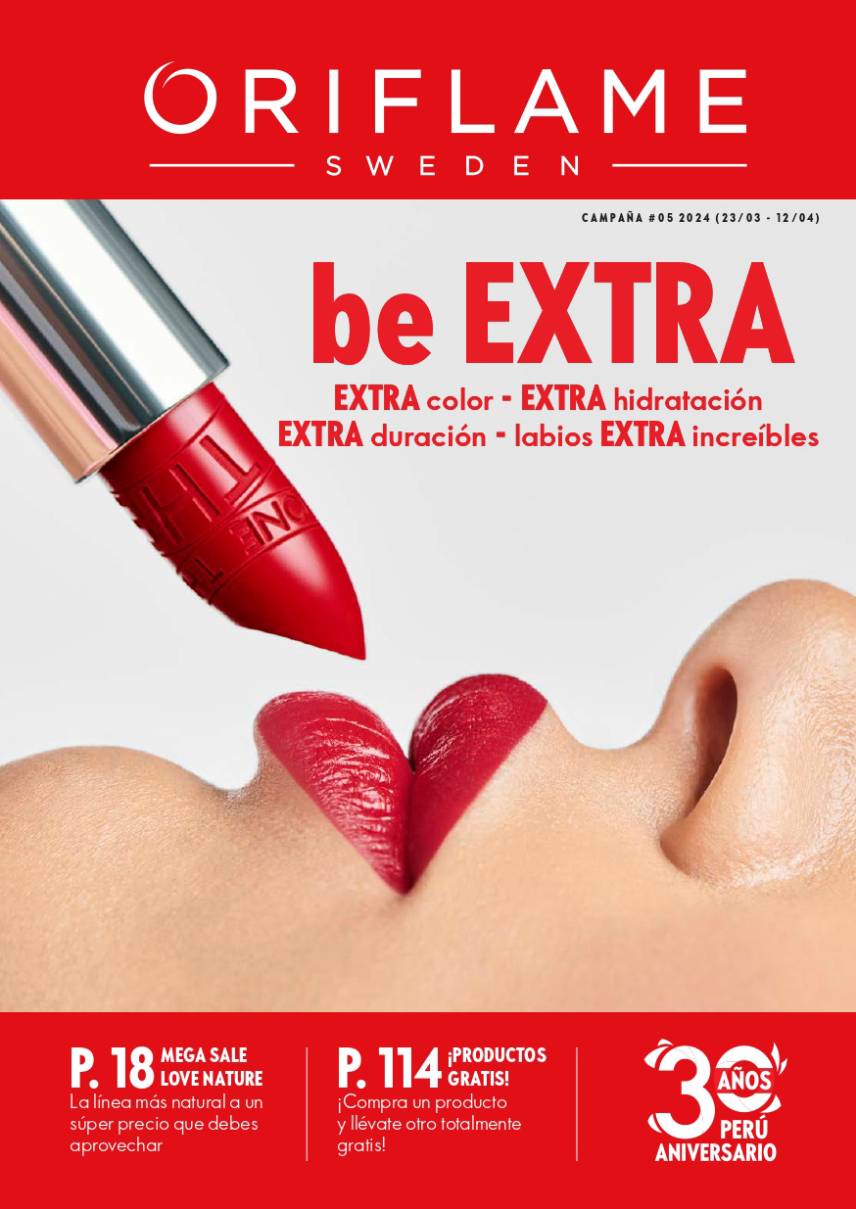 ORIFLAME CAMPAÑA 5 2024 PERÚ